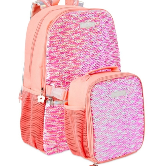 Limited Too Flip Squins Bookbag/Backpack with Lunch Box - Picture 1 of 3